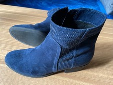 Stiefeletten blau wildleder gebraucht kaufen  Gohrisch, Königstein, Rosenthal-Bielatal