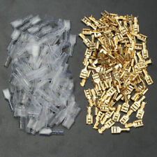 Usado, 100pz Terminal Faston Hembra 6.3mm FEMALE CRIMP TERMINAL 6,3mm +100 sleeve Set comprar usado  Enviando para Brazil