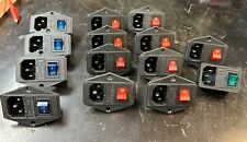 Tomada de alimentação CA 3 polos com suporte de fusível interruptor iluminado (todos os 14 interruptores) comprar usado  Enviando para Brazil