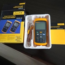 Termômetro digital termopar FLUKE 54 II termômetro de entrada dupla com caixa etc. comprar usado  Enviando para Brazil