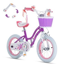 Bicicleta RoyalBaby Girls EZ Bike Stargirl Training equilíbrio livre para pedalar fácil comprar usado  Enviando para Brazil