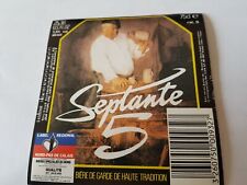 étiquette bière septante d'occasion  Hazebrouck
