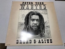 PETER TOSH - WANTED DREAD & ALIVE, 1981 Vinyl 1st EMI America, SO-17055 NM/VG+ comprar usado  Enviando para Brazil