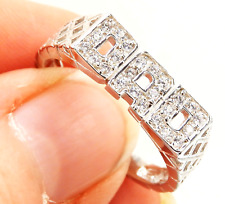 Silver dad ring for sale  UK