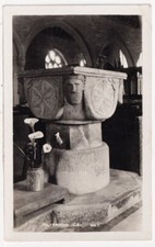 Interior da Igreja Altarnun - Lírios e Fonte #1 - Cornualha - cartão postal foto real comprar usado  Enviando para Brazil