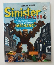 Sinister tales comic for sale  BRIDGWATER