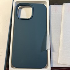 Capa azul-petróleo para iPhone 13 Pro Max comprar usado  Enviando para Brazil