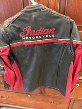 Indian leather motorcycle for sale  Bondville