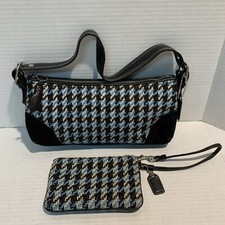 Coach blue wool for sale  Channahon
