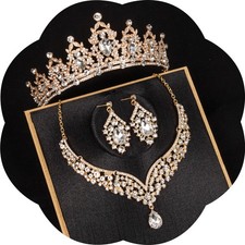 Crystal bridal jewelry for sale  Winthrop
