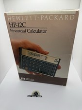 Calculadora financeira HP-126 funcionando/testada como nova preta+dourada *desgaste na caixa* comprar usado  Enviando para Brazil
