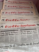 Lotto giornali cavalli usato  Milano