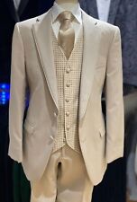 Abito sposa beige usato  Spedire a Italy