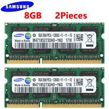 Memoria para portátil SAMSUNG DDR3L 1600 MHz 16 GB (2 x 8 GB) PC3L-12800 2Rx8 SODIMM RAM segunda mano  Embacar hacia Argentina