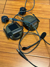 Usado 3M Pelto Comtac III Dual Comms TCA-Official Militar Headset Helmet Ver. comprar usado  Enviando para Brazil