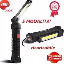 Lampada lavoro ricaricabile usato  Mazzarrone