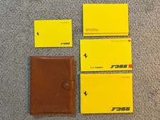 1995 FERRARI F355 Berlinetta | Conjunto Manual do Proprietário GTS com Capa de Couro Schedoni! comprar usado  Enviando para Brazil