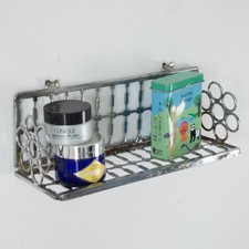 Prateleira de metal vintage, prateleira de parede de metal estilo industrial antiga para banheiro comprar usado Prateleira de metal vintage, prateleira de parede de metal estilo industrial antiga para banheiro comprar usado  Enviando para Brazil