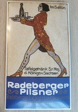 Radeberger pilsener emaileschi gebraucht kaufen Radeberger pilsener emaileschi gebraucht kaufen  Grebin