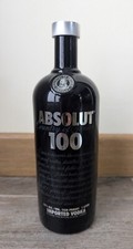 Absolut vodka 100 for sale  SWINDON