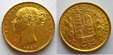 Gold sovereign 1864 for sale  WESTON-SUPER-MARE