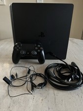 Console Sony PlayStation 4 PS4 500GB - Preto com Controle e Cabos TESTADO comprar usado  Enviando para Brazil