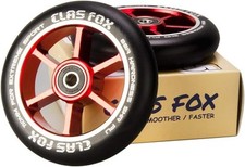 Rodas de scooter acrobacias profissionais 110 mm com rolamentos ABEC-9 núcleo de metal CNC 2 peças comprar usado  Enviando para Brazil