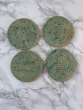 Studio pottery coasters for sale  MELTON MOWBRAY