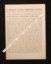 Partito repubblicano programma usato  Albano Laziale