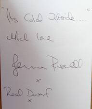 Original autograph jenna for sale  STOCKPORT