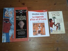 Lot livres egypte d'occasion  Saint-Marcellin