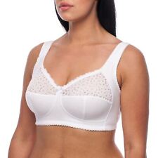 Damen Baumwolle BH ohne Buegel Minimizer Große Größen Comfy Bügel Dessous comprar usado  Enviando para Brazil