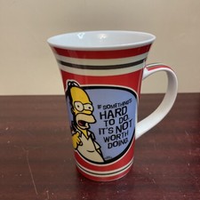 Simpsons coffee mug for sale  FRIZINGTON