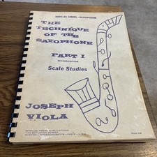 The Technique of the Saxophone Part One, Joseph Viola, Berklee Series 1965 comprar usado  Enviando para Brazil