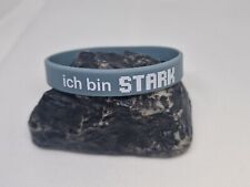 Stark silikonarmband motivatio gebraucht kaufen  Hamburg