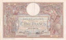 100 francs luc d'occasion  France