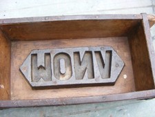 Vintage wooden brick for sale  BIRMINGHAM
