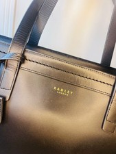 Radley black leather for sale  DARLINGTON
