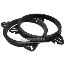 2x 6.5" Puerta Coche Audio Altavoz Espaciador Adaptador Anillo Soportes Adaptador Montaje #1 segunda mano  Embacar hacia Mexico
