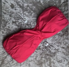 Primark red strapless for sale  LONDON