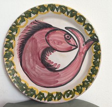 Enorme piatto maiolica usato  Italia
