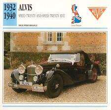 Alvis speed twenty for sale  STOCKPORT