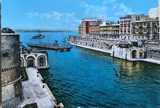 Cartolina taranto ponte usato  Treviso Bresciano