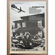Specials stereotype poster for sale  CHESTERFIELD