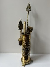 Brass fireplace companion for sale  CHEADLE