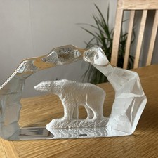 Etched glass sculpture for sale  HORNCASTLE