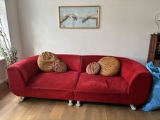 Rotes bretz sofa gebraucht kaufen  Wuppertal