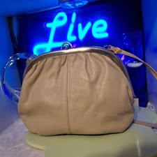 Italian beige leather for sale  Lawrenceville
