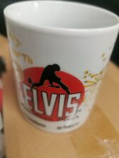 Elvis Presley Caneca de café nova do restaurante americano jerusalem Ceramic  comprar usado  Enviando para Brazil