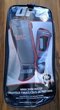 Logotipo UFC MMA Shin Gaurds/Instep tamanho P/M UFC preto/vermelho excelente estado  comprar usado  Enviando para Brazil